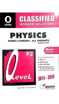GCE O Level Classified Physics Paper 2